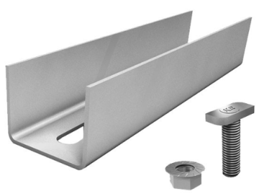 K2 Systems Schienenverbinder Set SolidRail UltraLight und Light
